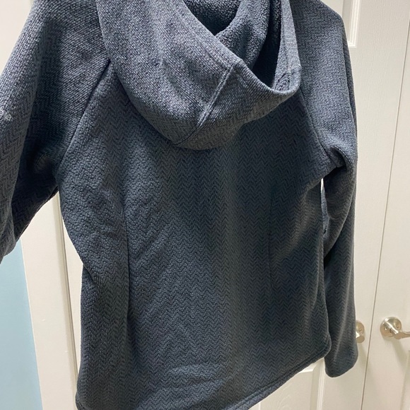 Columbia grey Herringbone hooded sweater - Picture 4 of 5